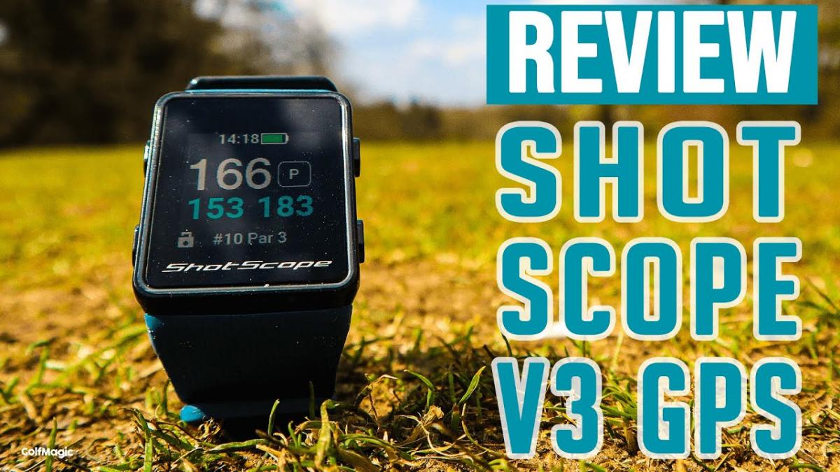 Shot Scope V3 GPS Golf Watch On-Course Review 2021