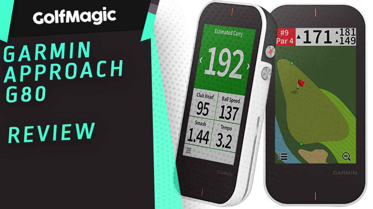 Garmin approach on sale g80 launch monitor