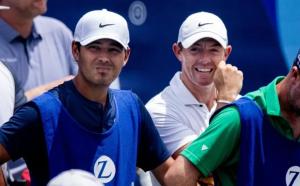 Rory McIlroy with caddie Harry Diamond