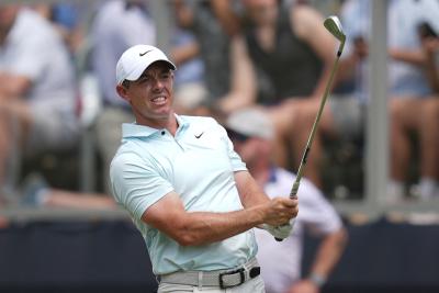 Watch: Rory McIlroy storms off after throwing away US Open