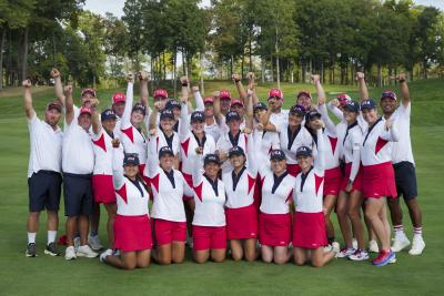 Team USA win the 2024 Solheim Cup