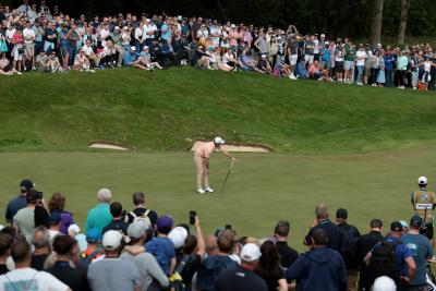 Rory McIlroy at Wentworth