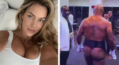 Paige Spiranac tweeted about Mike Tyson