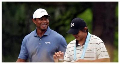 Tiger and Charlie Woods will play in the PNC