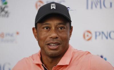 Tiger Woods takes break from new role to visit his hellish new golf course