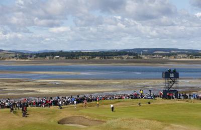 Which courses will host the next three Open Championships?