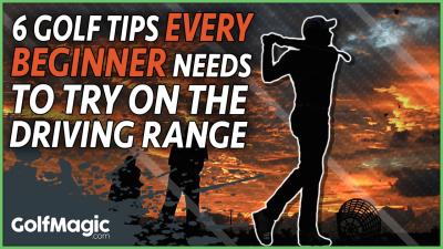 best golf tips on the driving range for the golf beginner