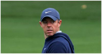 It looks like Rory McIlroy is still sulking?! "Not seen this for some time..."