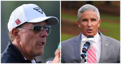 FIGHT! LIV Golf's Phil Mickelson in fiery exchange with former PGA Tour pro