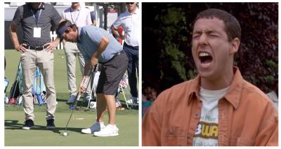 This PGA Tour pro really did have a day like Happy Gilmore on the greens!