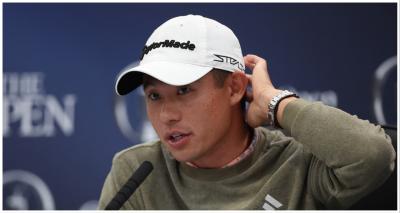 Collin Morikawa weighs in on enduring golf debate: "They gave me hate for it!"