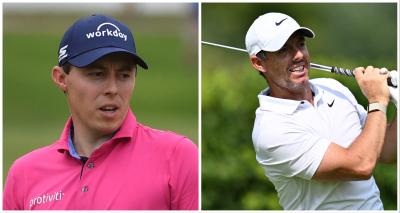 Frustrated Rory McIlroy chasing angry Matthew Fitzpatrick at BMW Championship