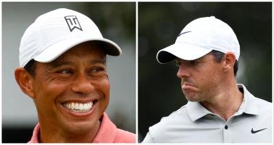 Rory on Tiger: "He's certainly been spending more time on it than I have"
