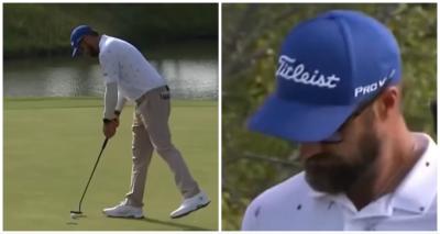 Caddie reveals how tour pro reacted to shortest (?!) missed putt ever