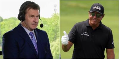 Phil Mickelson: Watch Lefty BAMBOOZLE Sir Nick Faldo on PGA Tour