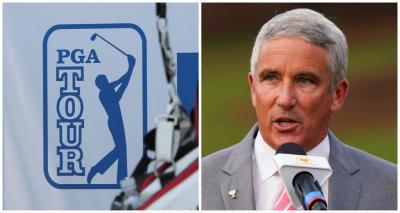 Jay Monahan refuses to entertain question on PGA Tour executive's resignation