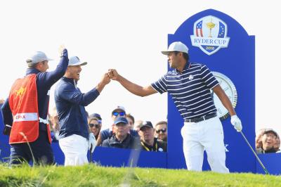 Tony Finau's lucky bounce that changed the entire morning at Ryder Cup