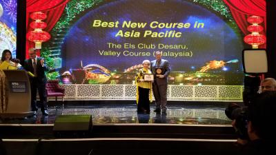 The Els Club Desaru Coast – Valley Course named ‘Best New Course in Asia Pacific