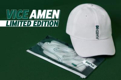 Vice release limited edition cap and glove with Masters design