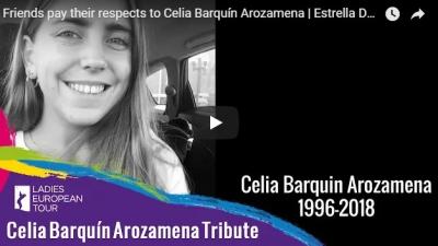 WATCH: Friends pay their respects to Celia Barquín Arozamena