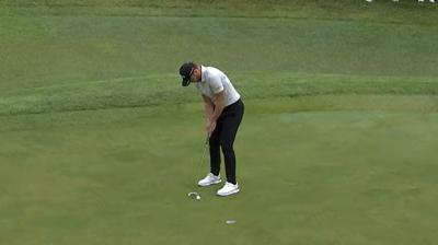 Danny Willett THREE PUTTS from THREE FEET on 18 to hand Max Homa PGA Tour title