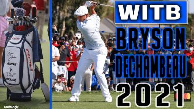WATCH: What's in Bryson DeChambeau's bag on the PGA Tour in 2021