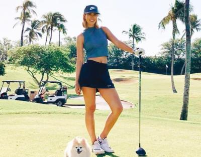 michelle wie fires shot at lpga dress code with new instagram pic