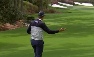 WATCH: Hudson Swafford's CLUBHEAD FLIES OFF during shot at The Masters