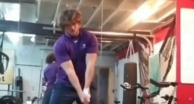 Golfer tries to emulate Bryson DeChambeau but ends up SMASHING HIS FACE!