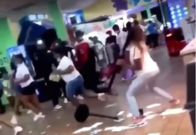 Mini-golf centre TRASHED by 400 teenagers in rampage