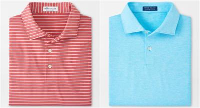 Peter Millar have the BEST GOLF POLOS in the business!