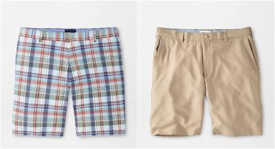 The BEST Peter Millar golf shorts to wear in the sun!