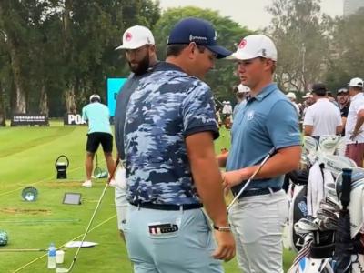 Golf fans react to Patrick Reed's actions on range with LIV Golf rival