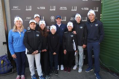 Teenage golfers from war-torn Ukraine meet Rory McIlroy at St. Andrews