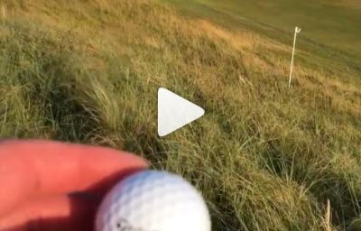 You won't believe how DEEP the rough is at this week's Irish Open 