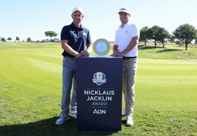 Award named after Jack Nicklaus and Tony Jacklin to return at 2023 Ryder Cup