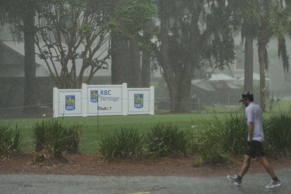 Inclement weather forced the RBC Heritage into a Monday finish