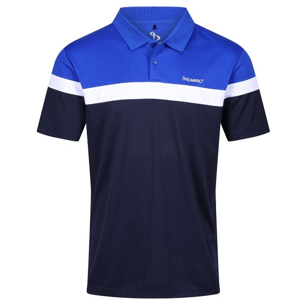 Stromberg Men's Eagle Stripe Golf Polo Shirt