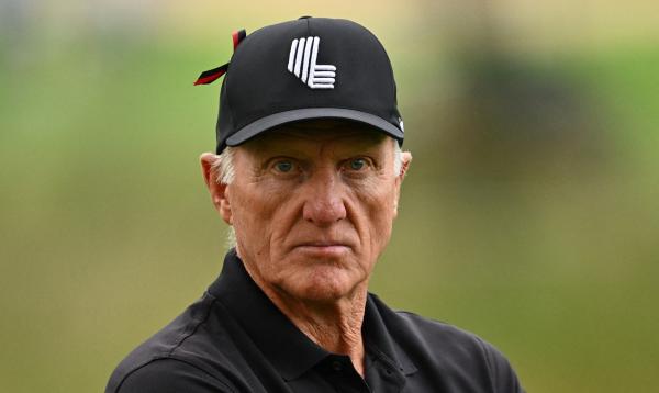 Greg Norman has turned up at The Masters