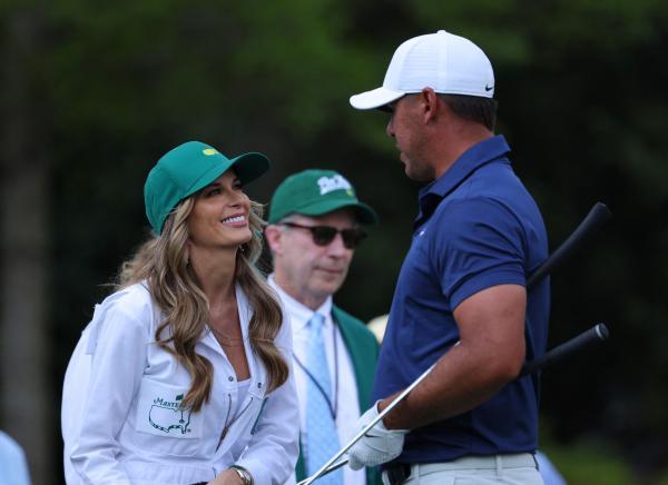 Sims and Koepka at the 2023 Masters