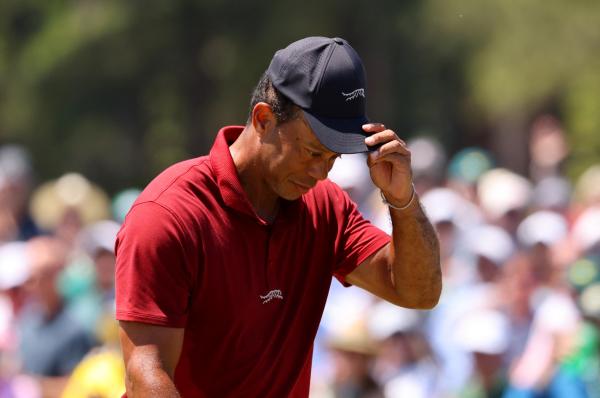 Tiger Woods arrives at US PGA with radical new look
