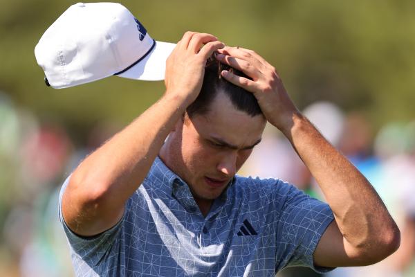 Ludvig Aberg is out of the Wells Fargo Championship