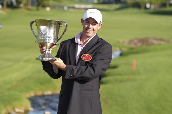 Rory McIlroy with a record fourth Wells Fargo title