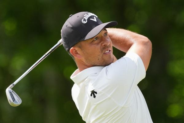 Schauffele holds a share of the lead at the PGA