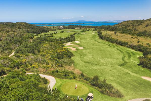 The view from the 3rd hole at Argentario