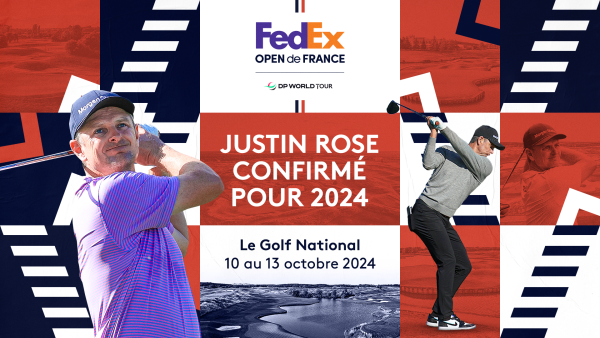 Rose is confirmed for the Open de France