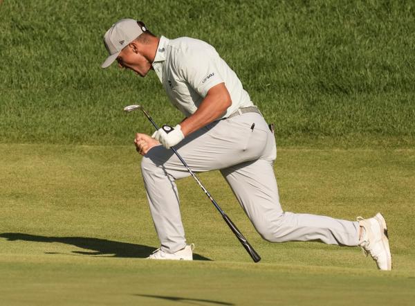 DeChambeau finished second at the US PGA