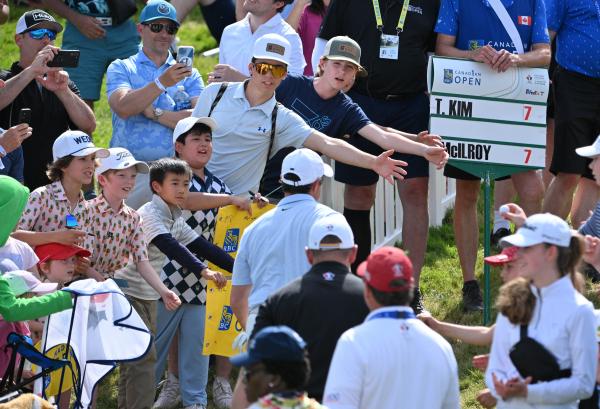 Fans at the RBC Canadian Open