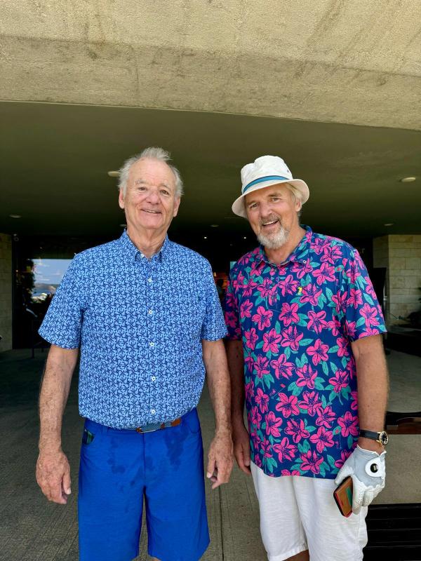 Bill Murray at Costa Navarino