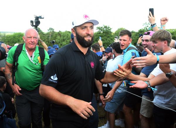 Jon Rahm leads at LIV Golf Greenbrier